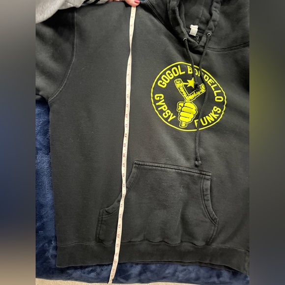 Gogol Bordello Slingshot Band Hoodie Sweatshirt Black Size XL - Picture 7 of 7